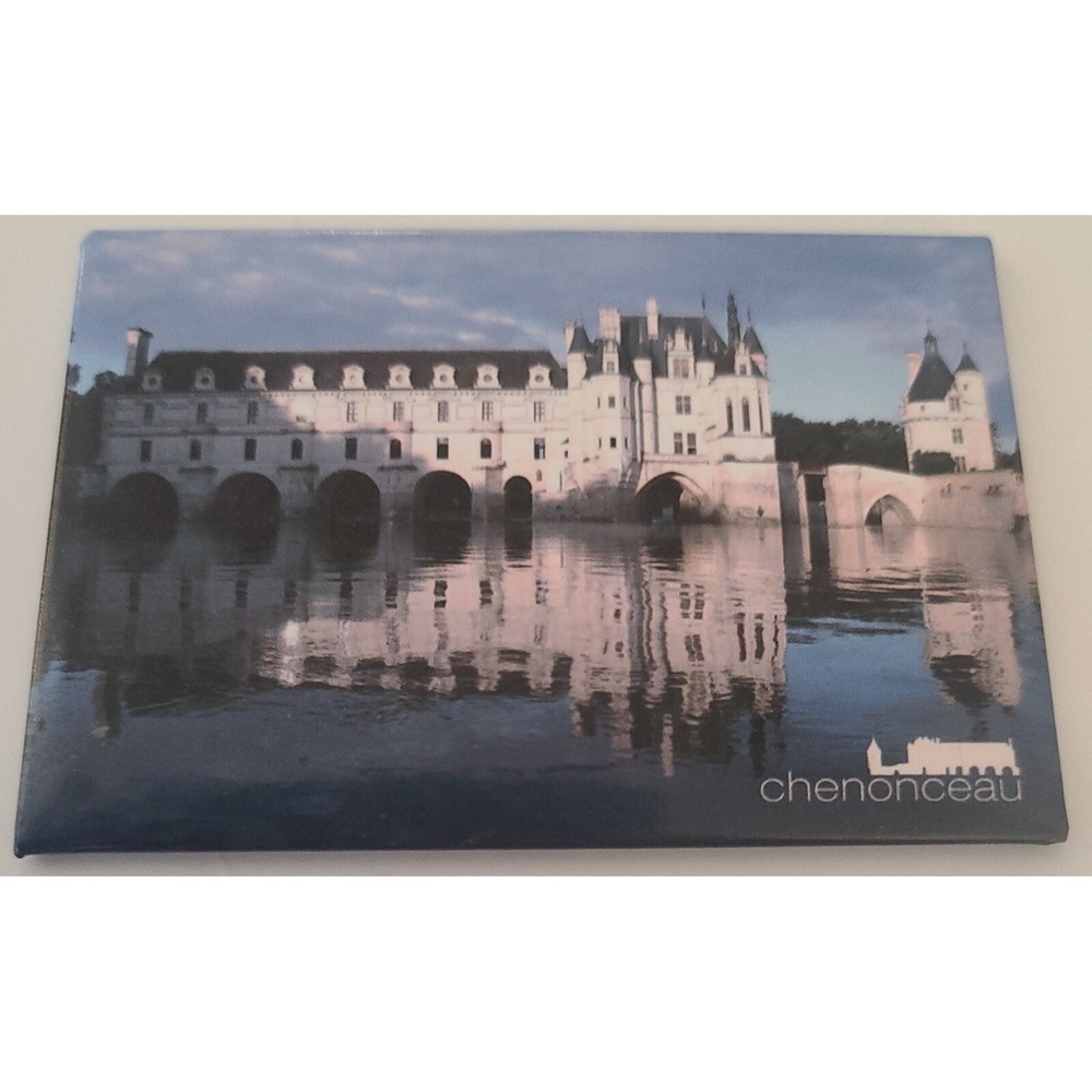 Chenonceau Castle France Souvenir Refrigerator Magnet